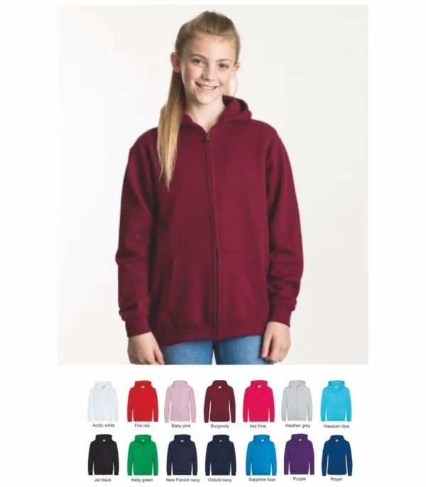 AWD JH050B Full Zip Kid's Zoodie